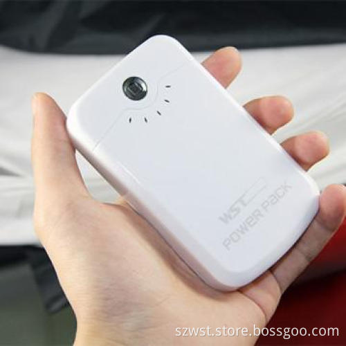 7800mAh double USB output external power bank for Galaxey S3